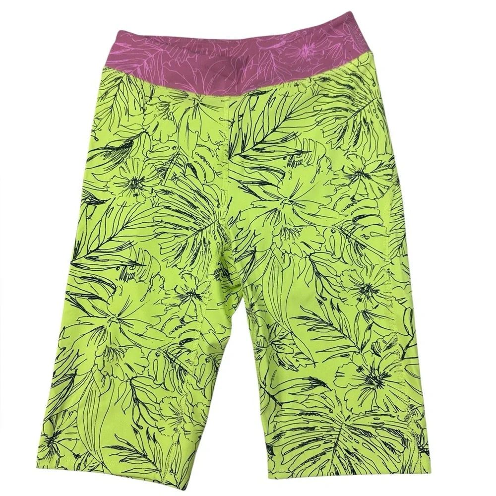FREE PEOPLE MOVEMENT: Electric Line Fired Up Bike Shorts -Size XS